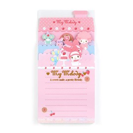Sanrio 469360 Friends Memo, My Melody, My Melody, Variety Stationery, Memo, Character 3.1 x 0.5 x 6.3 inches (8 x 1.3 x 16 cm)