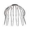 dachrinnen-shop.de 10061216019 Stainless Steel Leaf Catcher for Downpipe 120 mm