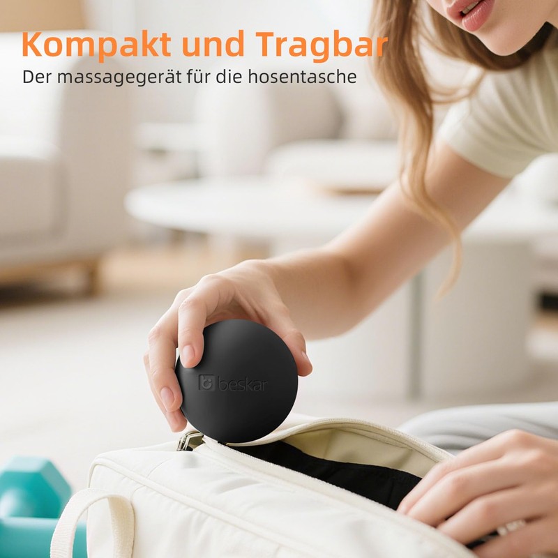 Massage Lacrosse Balls for Myofascial Relaxation Trigger Point Therapy