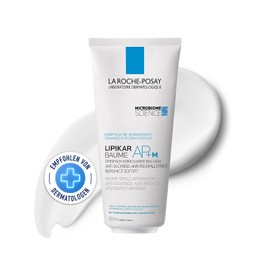 La Roche Posay Body Lotion for Itchy, Dry and Neurodermatitis Prone Skin, Reduces Itching, Strengthens Skin Protection Barrier, with Niacinamide and Shea Butter, Lipikar Baume AP+M, 200 ml