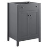 Modway EEI-3875-GRY Nantucket 24" Bathroom Vanity Cabinet in Gray (Sink