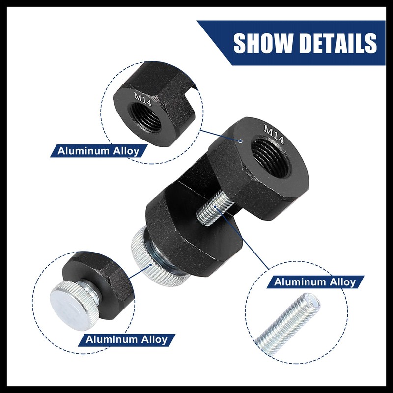 Hihaha 2pcs 12mm 14mm Thread Car Engine Spark Plug Caliper