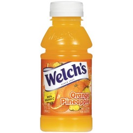 Welch's Orange Pineapple Drink, 10-Ounce Bottles (Pack of 24)
