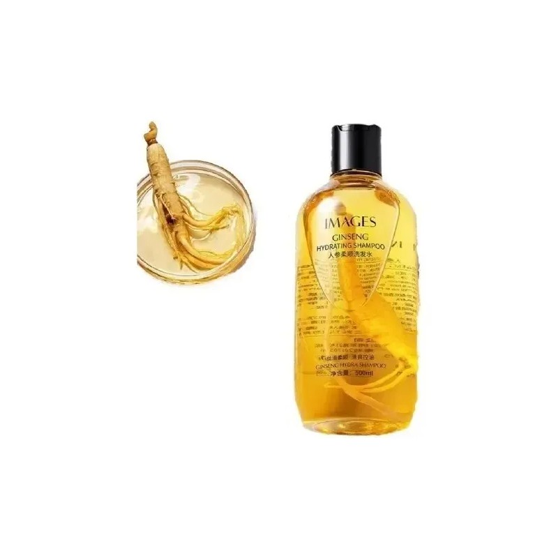 Shampoo De Ginseng Hidratante Cabello Seco Dañado Anti Caspa