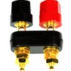 CESS Dual Binding Post, 4mm Banana Socket, 2 Way Gold-Plated