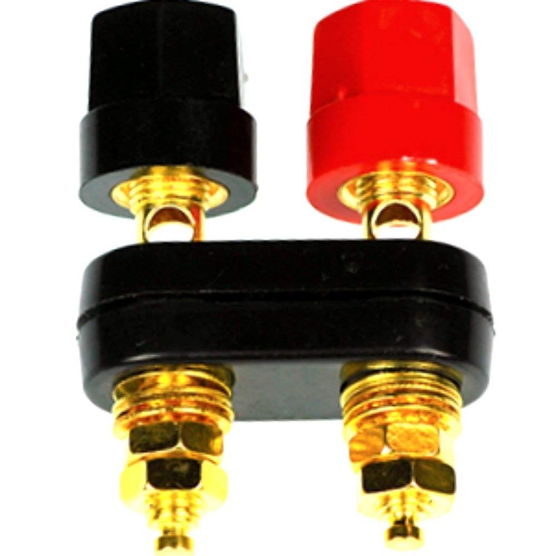 CESS Dual Binding Post, 4mm Banana Socket, 2 Way Gold-Plated