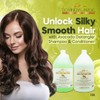 Dominican Magic Avocado Detangler Shampoo & Conditioner – 1-Gallon Duo
