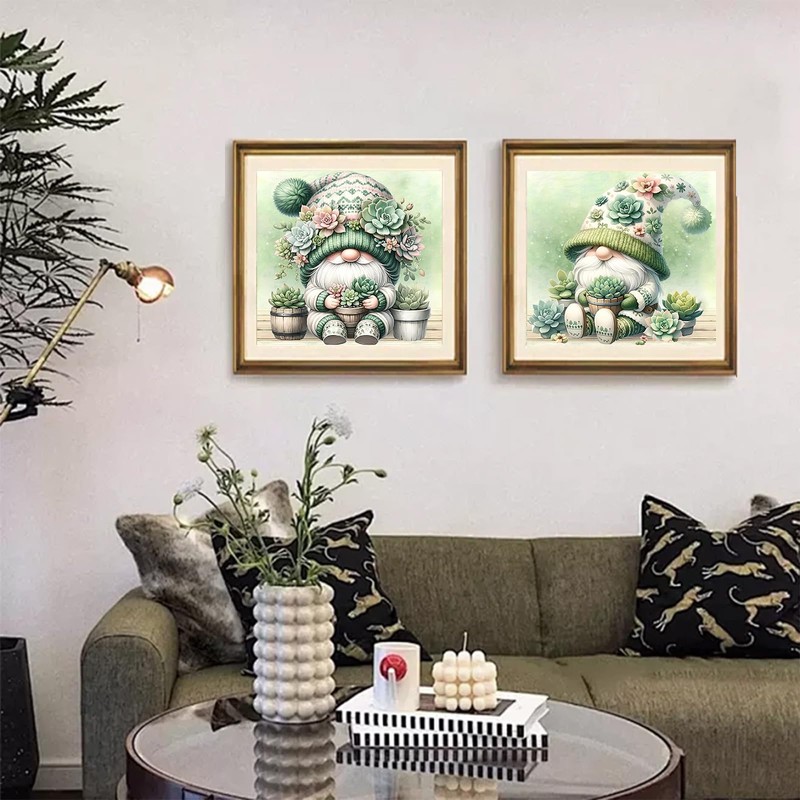 Gamteldot 3Pcs Diamond Art Kits for Adults,Dwarf Diamond Painting Kits