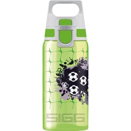 Sigg Viva One Children's Water Bottle (0.5 Litres), Non-Toxic Children's Bottle with Leak-proof Lid, Operable One-Handed Water Bottle