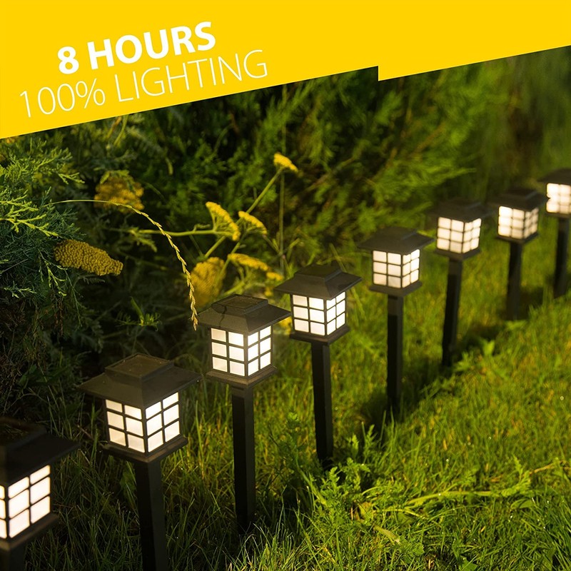 ZONETECH Outdoor Solar Powered Light – LED Twenty-Four Pack Bright