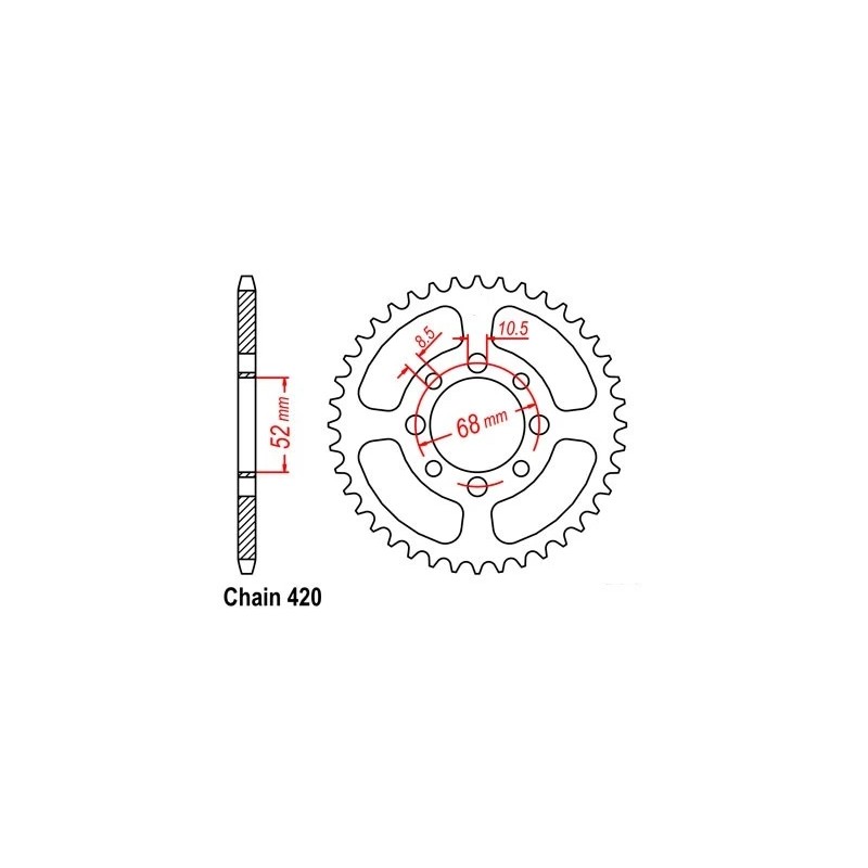 JT Sprockets 2010-2025 KAWASAKI KLX110 KLX 110 NEW 13/38 JT