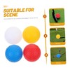 Totority 16pcs Hollow Golf Balls Practice Training Golf Balls for