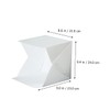 MERRYHAPY Folding Photo Studio Softbox Compact Light Tent 6 Backdrops