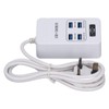 USB Socket Outlet Smart Fast Charging Multifunctional Portable White Small