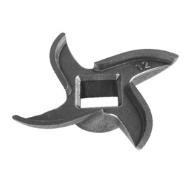 iVict 12# Meat Grinder Blade Stainless Steel Knife Cutter Replacement for Grinders，Replacement Knife for Electric or Manual