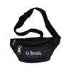 La Familia Bum Bag in Black I Belt Bag with