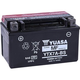 Yuasa YUAM32X7A YTX7A-BS Maintenance Free AGM Battery with Acid pack