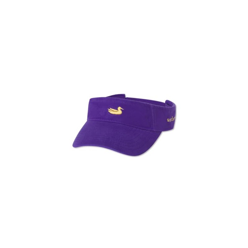 Visor en color morado con amarillo pato por sur Marsh,