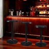 KBISHTIE Adjustable Bar Stools Set of 2, Backless Swivel Round