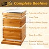 MayBee 10 Frame Screened Bottom Board Beehive Dipped in 100%