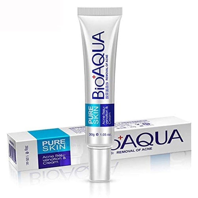 Bioaqua Crema Pure Skin Elimina Acné y Cicatrices Control De