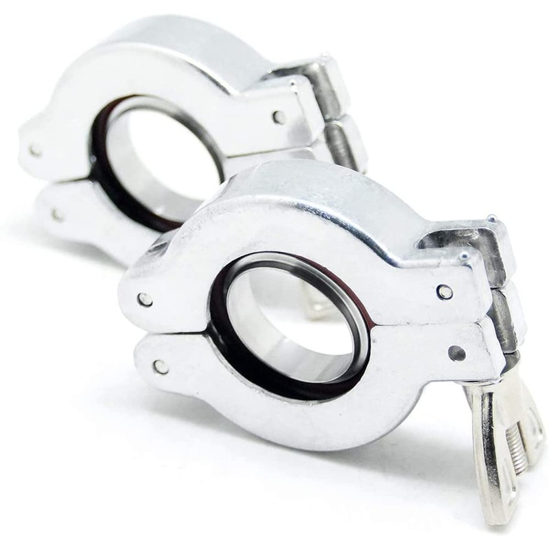 2 Sets KF-25 Aluminium Wing Nut Hinge Clamp + KF25