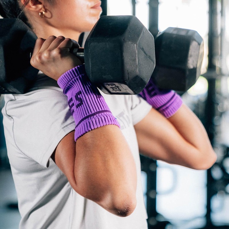 Velites Set of 7 Neon Wrist Wraps | 7 Colours