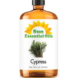 Sun Essential Oils 4oz - Cypress Essential Oil - 4 Fluid Ounces