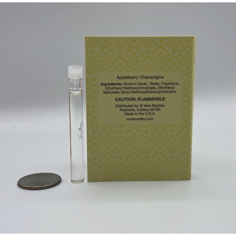 Vera Bradley Appleberry Champagne Eau De Toilette 1.5ml-.05fl Oz Sample