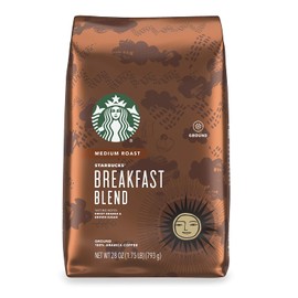 Starbucks Medium Roast Ground Coffee — Breakfast Blend — 100% Arabica — 1 bag (28 oz.)