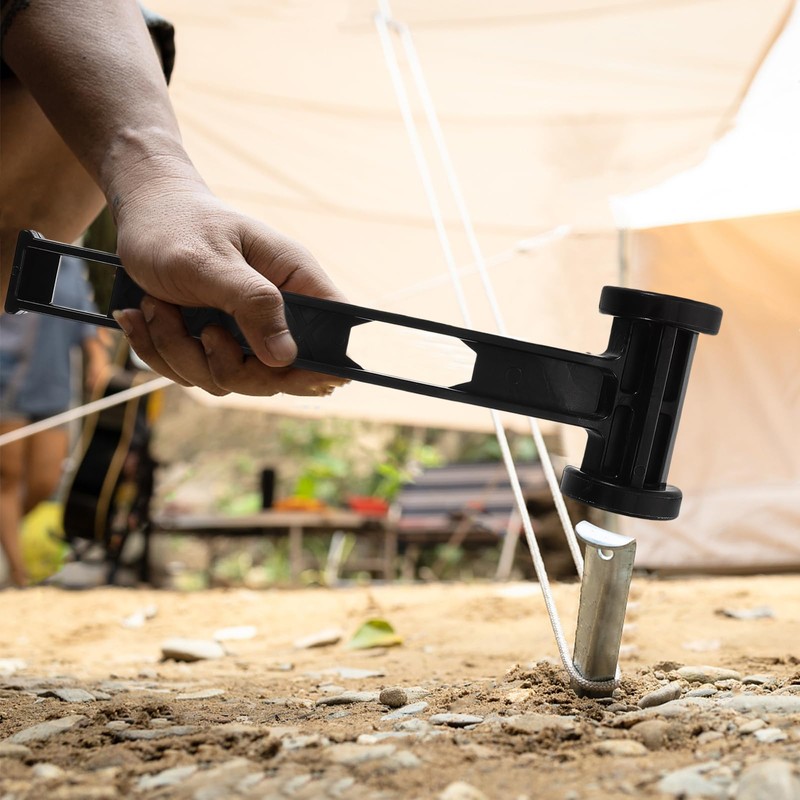 BESPORTBLE Camping Tent Stake Mallet, Plastic Heavy Duty Tent Stakes