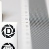 DSLRKIT Lens Focus Calibration Tool Alignment Ruler Folding Card(Pack of