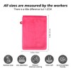 PHOGARY 10 Pack Microfiber Body Wash Mitts, Flannel Soft Face