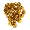 KIMISS Wheel Rivets, Pack of 25 Rim Rivets Gold ABS
