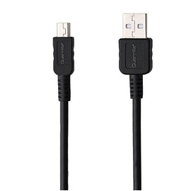 Texas Instrument Guerrilla USB cable for TI 84 Plus, TI 84 Plus C Silver Edition, TI 89 Titanium, TI Nspire CX & CX CAS graphing calculators, Black