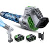 Electric Leaf Blower Cordless, 900,000 RPM, 2 x 4.0Ah Batteries
