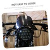 ULTECHNOVO Motorbike Windshield Wind Deflector Motorcycle Windscreen for Enhanced against