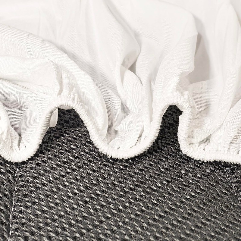 Waterproof Quilted Mattress Protector Microfiber Hypoallergenic 30 cm Deep Elastic