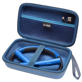 LTGEM Hard Case for Reading lamp Compatible with Glocusent/Gritin/EastPin/Vekkia/Enclize/NIVAVA/LUXJET Neck Reading Light,Book Light for Reading in Bed (Blue)