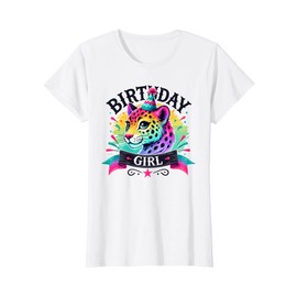 Birthday Girl LEOPARD T-Shirt LEOPARD Shirt for Birthday T-Shirt