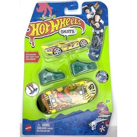 Hot Wheels Skate 2022 - Maximum Leeway - Tony Hawk - Metallic Skateboard and Car