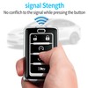 Tukellen for Jeep Key Fob Cover Soft TPU Full Protection