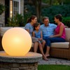 Mr.Go 14-inch LED Ball Light, Cordless Rechargeable Globe Lamp w/Remote,