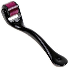 Derma Roller, Beard and Hair Growth Roller Men beard dye Roller 540 Titanium Micro Needles for Men and Women Beard Growth Roller for Stimulate Hair Growth, Facial Skin Care, Scar Removal (0.25mm)