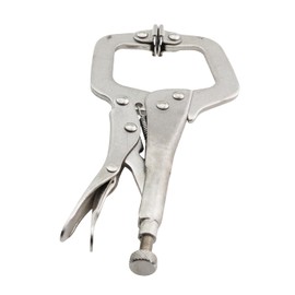 ZHYOHEN Heavy Duty Locking C Type Power Pliers Metal Pocket Hole Clamp Face Clamp for DIY Woodworking Welding Pocket Hole Joining