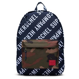 Herschel Classic Unisex-Adult Backpack, Roll Call Peacoat/Woodland Camo, 40 cm, bag