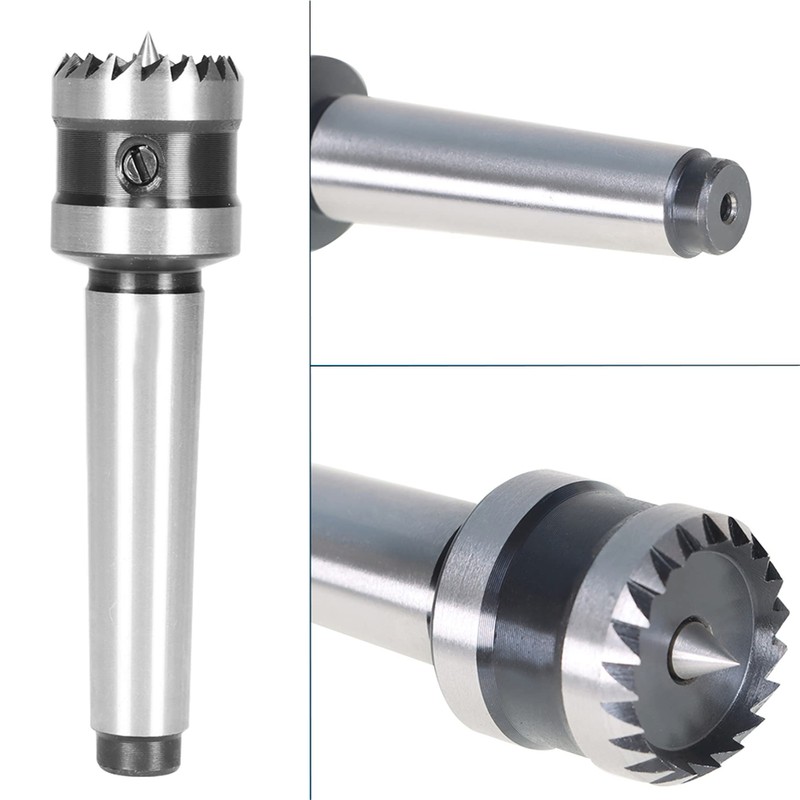 Timunr 2MT with 1-Inch Lathe Drive Center Woodworking Turning Tool,