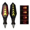 2pcs Luces Led Direccionales Para Moto Secuencial Indicador