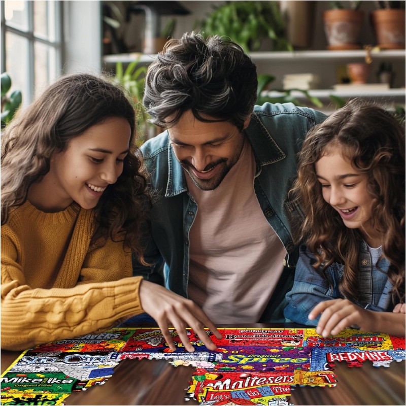 White Mountain - Movie Snacks - 1000 Piece Jigsaw Puzzle