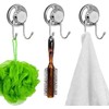 SANNO Suction Cups Replacement for Shower Caddy, Double Hook, Soap